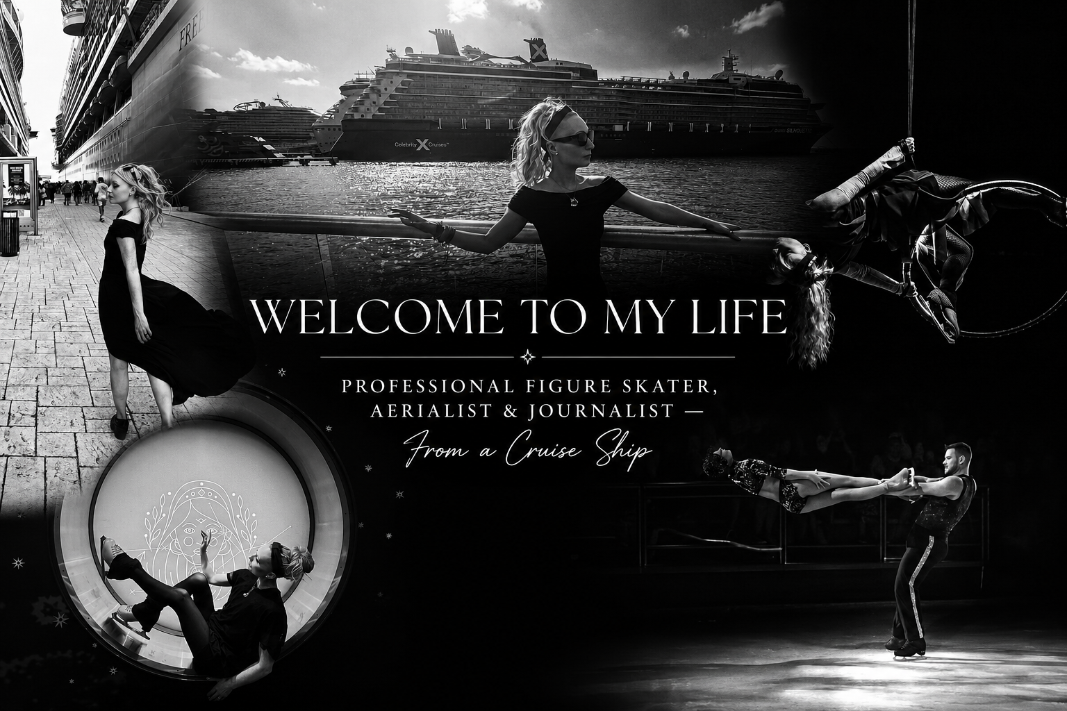 Wanderlust Ice & Ink — Life On Board Edito: My Office Job, Being A Professional Figure Skater Performing Onboard a Cruise Ship. (c) Sarah B