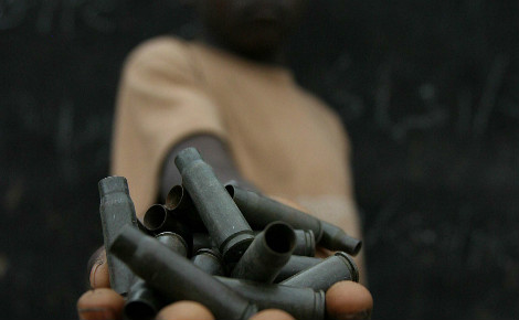 Démobilisation des enfants soldats. Photo (c) Pierre Holtz / UNICEF