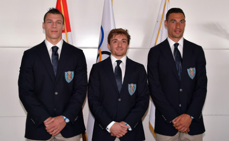 Kevin Crovetto, Yann Siccardi et Brice Etes. Photo (c) Charly Gallo / DC