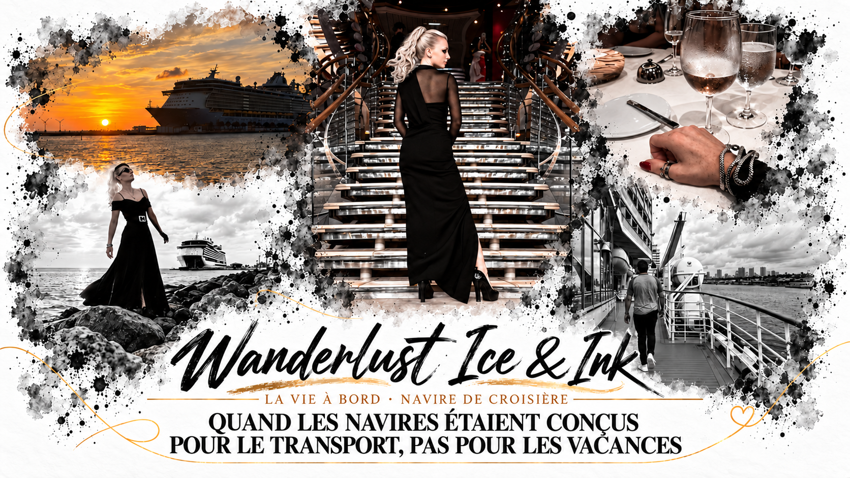 Wanderlust Ice & Ink — Life On Board Cruise Ship: When Vessels Were Built for Transportation, Not Vacations. (c) @sarahaerial.ice