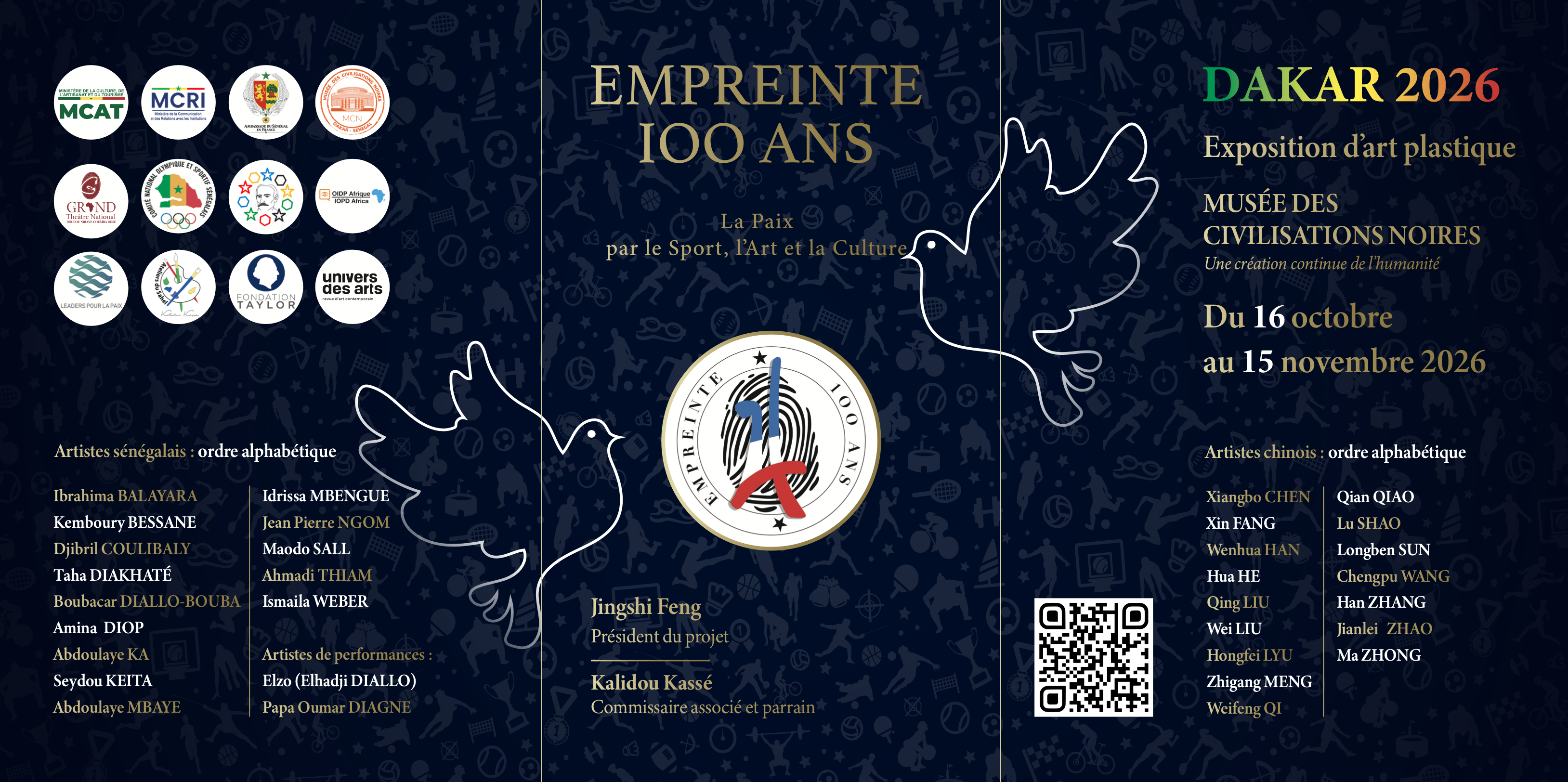À Dakar, « Empreinte 100 Ans » explore les liens entre art, mémoire et héritage olympique