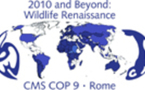 ENVIRONNEMENT - Convention sur la Conservation des Espèces Migratrices de la Faune Sauvage