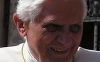 Le pape Benoît XVI au Palais de l’Unité