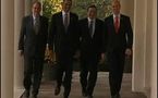 Vidéo à la Une: Obama rencontre les leaders européens