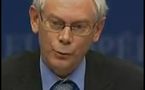 UNION EUROPEENNE: Le président fixe est le premier ministre belge, Herman Van Rompuy