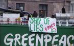 Copenhagen: Greenpeace daring land and sea raids