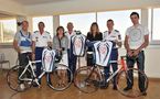 FIGHT AIDS MONACO: Les Carabiniers cyclistes porteront le logo de l'association de la Princesse Stéphanie