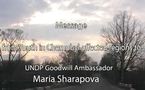 PNUD - Maria Sharapova au Bélarus auprès des jeunes touchés par la catastrophe de Tchernobyl 