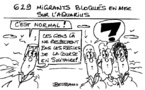 Migrants arrivés au bon port