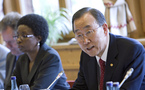 ONU: Résumé de la tournée européenne et africaine de Ban Ki-moon