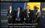 3e Prix du Parlement européen pour le journalisme