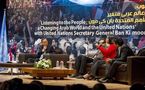 Au Caire, Ban Ki-moon appelle les dirigeants de la région à écouter leurs peuples
