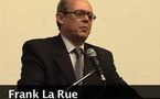 Frank La Rue se rend en Algérie au sujet de la liberté d’opinion
