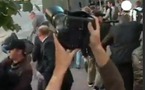 Gaz lacrymogène et sites Internet bloqués: les manifestants pris pour cible au Bélarus