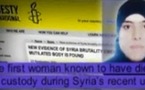 Syrie - Découverte du corps mutilé d'une femme 