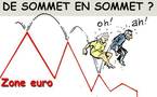 DESSIN DE PRESSE: Ciel assombri sur les sommets de la Zone Euro