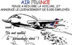 DESSIN DE PRESSE: Air France dépressurise