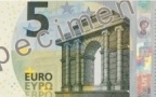 Actu à la une - Le nouveau billet de 5 euros