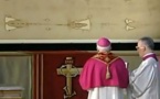 La première célébration de Pâques du pape François