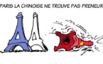 DESSIN DE PRESSE: Réplique de la Tour Eiffel en Chine
