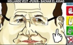 DESSIN DE PRESSE: Syrie, la punition de Hollande
