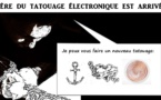 DESSIN DE PRESSE: Motorola invente le tatouage électronique