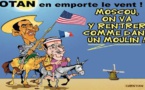 DESSIN DE PRESSE: Mêmes bâts, mêmes combats pour Hollande et Obama