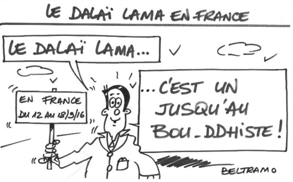 Le dalaï-lama en France