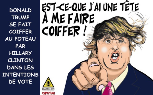 Trump se fait coiffer