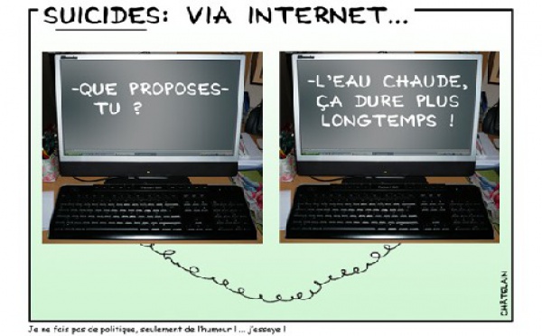 Suicides via internet ...