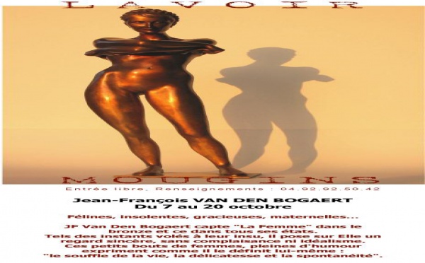 MOUGINS - Expo Jean-François VAN DEN BOGAERT