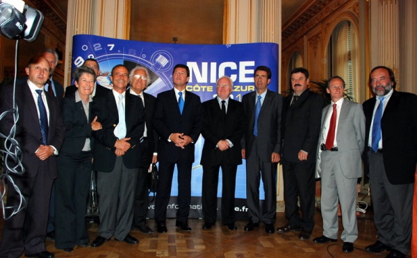 CHRISTIAN ESTROSI A PARIS POUR LES J.O. DE 2018