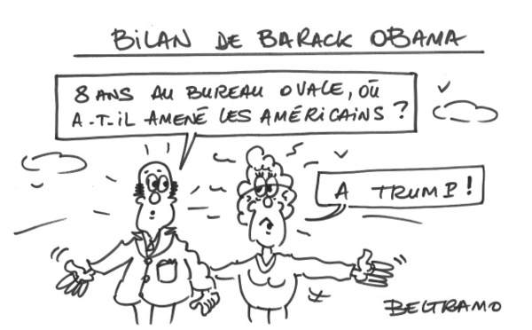 Obama quitte le bureau ovale