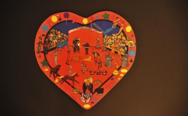 Cœurs en 3 D par « Le Peintre des Cinq continents »