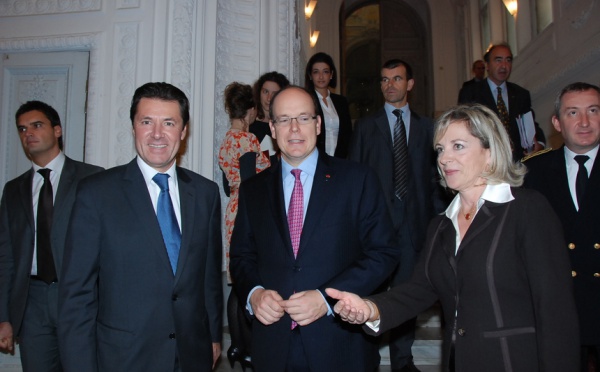 S.E.M.JOSE MANUEL BARROSO ET S.A.S. ALBERT II DE MONACO A NICE