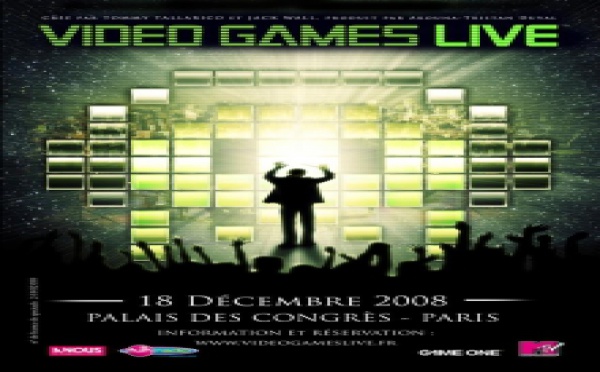 Video Games Live, 18 décembre 2008, Palais des Congrès, Paris