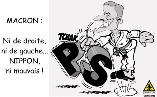 Macron divise