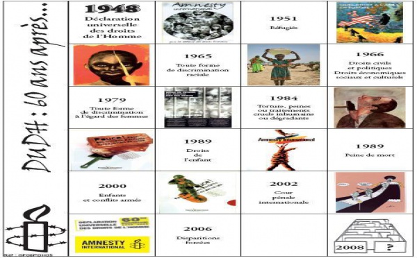10 décembre 2008: La Déclaration universelle des droits de l’Homme a 60 ans