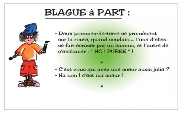 Blague à part ...