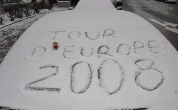 Date de la fin du 'Tour d'Europe 2008' en auto-stop