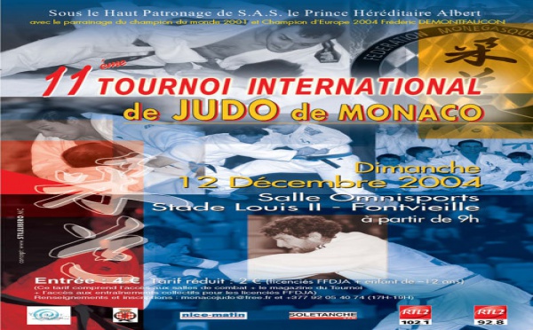 15e Tournoi International de judo de Monaco – 4e Trophée Adidas