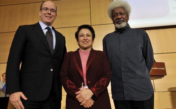Le Prince Albert II de Monaco à la Conférence UNITAR en Suisse