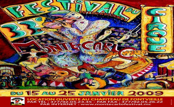 XXXIIIe FESTIVAL INTERNATIONAL DU CIRQUE DE MONTE-CARLO