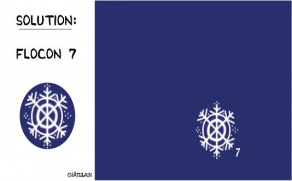 Solution du JEU du 7  janvier 2009