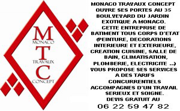 MONACO TRAVAUX CONCEPT