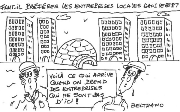 La carte d'idendité du BTP