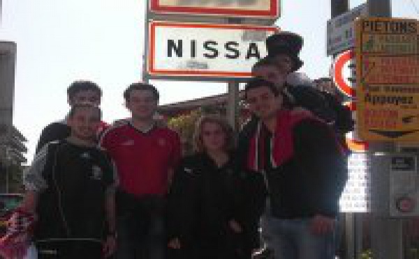 Déplacement pour le match Nice-Monaco