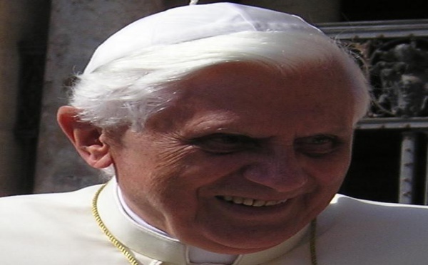 Le pape Benoît XVI au Palais de l’Unité