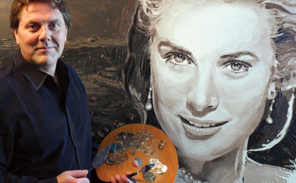 Le portrait de Grace Kelly par Peter Engels très prochainement soumis aux enchères