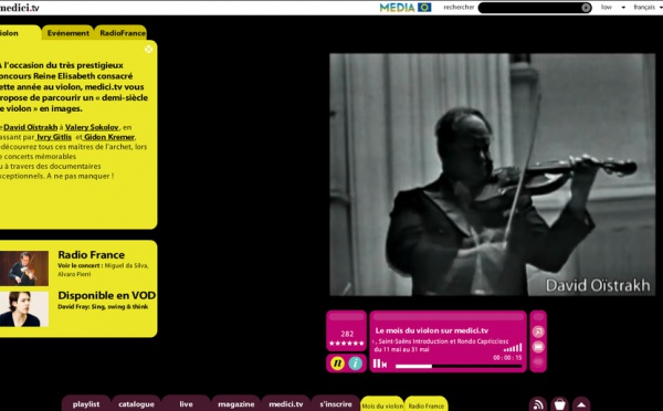Redécouvrez les grands violonistes d’hier et d’aujourd’hui tout au long du mois de mai